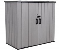 Пластиковый сарай-шкаф WoodLook (LifeTime) 1,8 кв.м. Пластиковый сарай-шкаф WoodLook (LifeTime) 1,8 кв.м.
