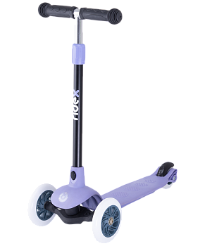 Самокат 3-колесный Hero, 120/80 мм, фиолетовый/серый Самокат 3-колесный Hero, 120/80 мм, фиолетовый/серый