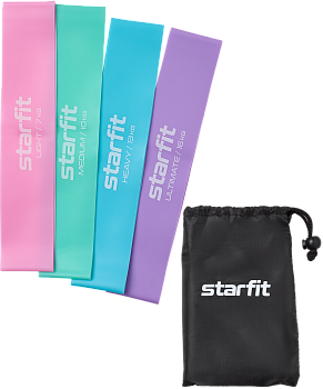 Мини-эспандеры ES-203, пастель, 4 шт