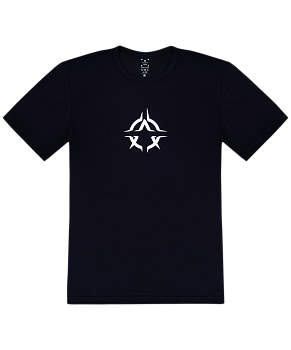 Футболка XCT-201-101-01, хлопок, черный Футболка XCT-201-101-01, хлопок, черный